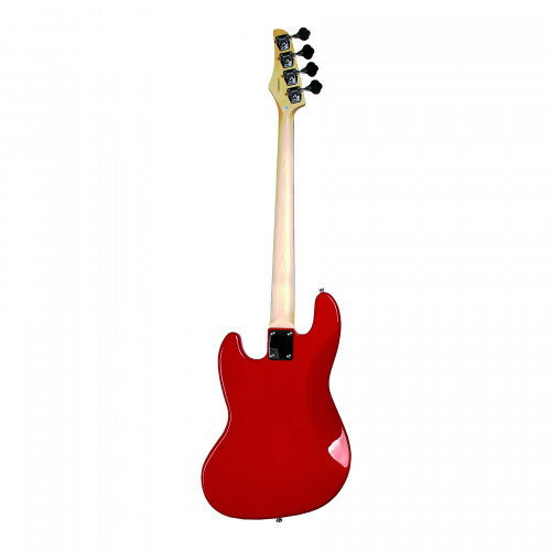 REDHILL JB200/RD бас-гитара 4-стр., J+J, 864 мм, цвет красный фото 5