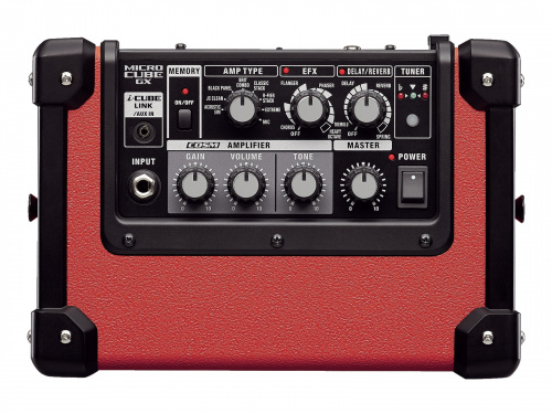 Roland M-CUBE-GXR Гитарный комбо с процессором эффектов, красный фото 2