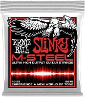 Ernie Ball 2915 струны для эл.гитары M-STEEL Skinny Top Heavy Bottom (10-13-17-30-42-52)