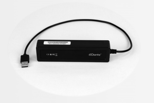 S-Track DU22 Мобильный Dante/USB интерфейс 2х2, питание через USB
