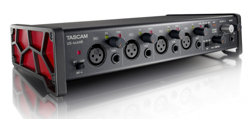 Tascam US-4x4HR аудио/MIDI интерфейс (4 входа, 4 выхода) Ultra-HDDA mic-preamp 24bit/192kHz