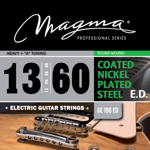 Magma Strings GE190ED Струны для электрогитары 13-60, Серия: Nickel Plated Steel, Калибр: 13-17-26-36-46-60.