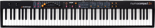 Studiologic Numa Compact 2x Компактное цифровое пианино/контроллер, 88-нотная клавиатура, полувзвешенная с послекасанием механика Fatar TP/9 PIANO, по