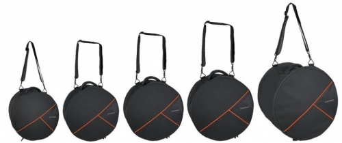 GEWA Gig Bag set for Drum Sets Premium комплект чехло для барабанов 22x18, 10x8, 12x9, 16x16, 14x6,5