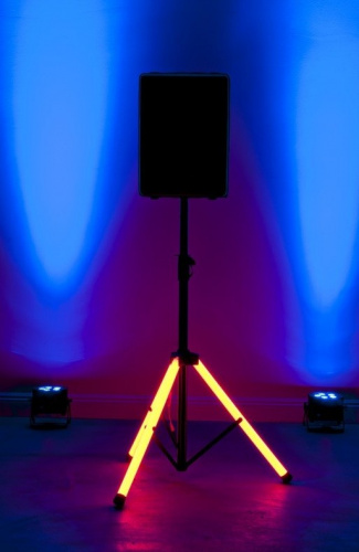 American Dj Color Stand LED Стойка для динамиков со встроенным светодиодным освещением и радиочасто фото 2