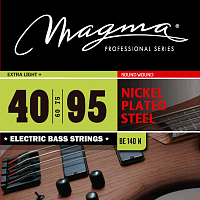 Magma Strings BE140N Струны для бас-гитары Серия: Nickel Plated Steel Калибр: 40-60-75-95 Обмот