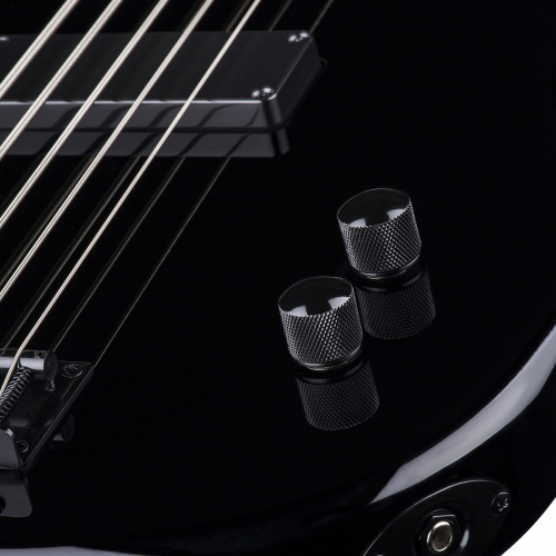 Dean E09 5 CBK 5стр. бас-гитара, тип Ibanez,22 лада,34,H,1V+1T,цвет черный фото 4
