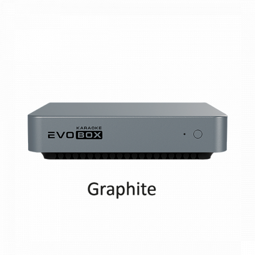 Studio-Evolution EVOBOX Караоке-система для дома Алюминиевый корпус Профессиональные вокальные эффекты Поддержка 4K цвет черный фото 4