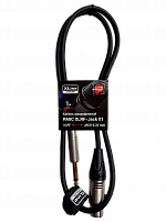 Xline Cables RMIC XLRF-JACK 01 Кабель микрофонный  XLR 3 pin female - JACL 6.3 mono длина 1м
