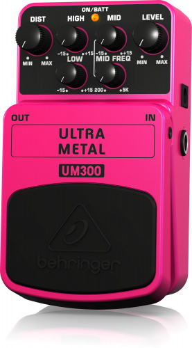Behringer UM300 педаль "хэви метал"-дисторшн для гитар фото 3