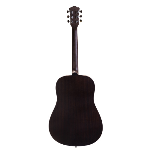 ROCKDALE Aurora D1 BK Акустическая гитара дредноут, цвет полупрозрачный черный фото 2
