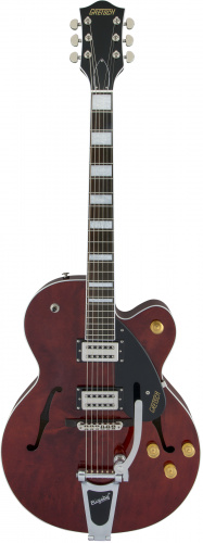 Gretsch G2420T Streamliner Hollow Body with Bigsby, Broad'Tron Pickups, Walnut Stain Электрогитар