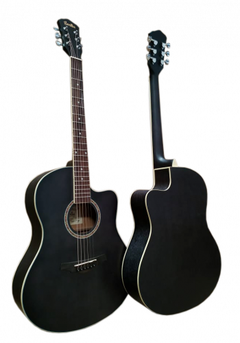 Sevillia IWC-39M BK гитара акустическая с вырезом. Мензура 650 мм. Цвет черный