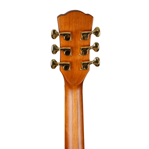 ROCKDALE Aurora D7 C BK Satin Акустическая гитара Форма корпуса Dreadnought с вырезом. Цвет черный. Сатиновое покрытие. Верхняя дека из ели. Нижняя де фото 8