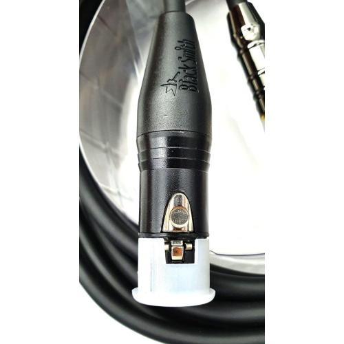 BlackSmith Microphone Cable Vocalist Series 19.7ft VS-STFXLR6 микр кабель, 6 м, прям Jack + XLR мам фото 4