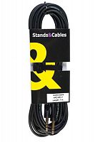 STANDS & CABLES HPC-001-7 соединительный кабель, Jack 6,3мм стерео Jack 6,3мм стерео, длина 7 м.