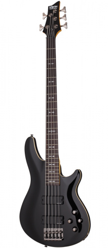 Schecter OMEN-5 WSN Бас-гитара пятиструнная, 2 звуконосителя, корпус липа, гриф клен палисандр фото 3