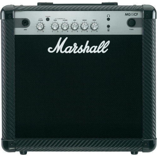 MARSHALL MG15CF COMBO усилитель гитарный транзисторный, комбо, 1х8" 15Вт, 2 канала (Clean, Overdrive