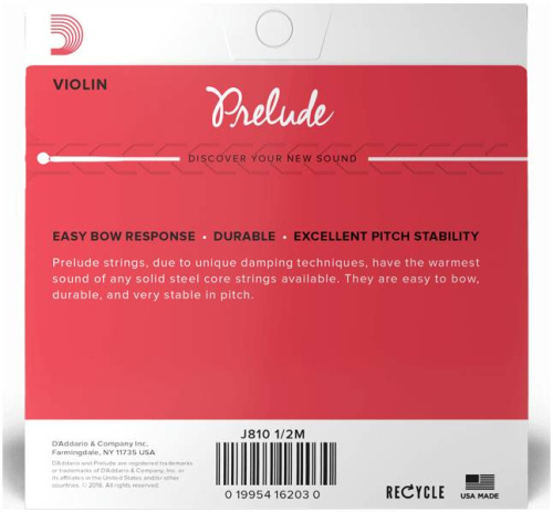 D'ADDARIO J812 1/2 M Струна одиночная для скрипки фото 2