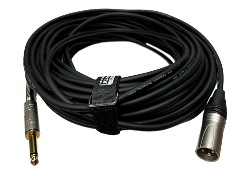Xline Cables RMIC XLRM-JACK 15 Кабель микрофонный XLR 3 pin male JACK 6.3 mono длина 15м