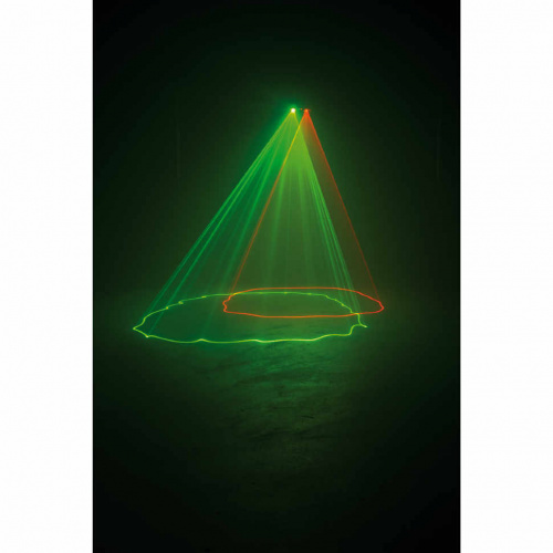 American DJ Duo Scan RG (30G/80R) LED двойной сканирующий лазер. Красный лазер 80mW, зеленый лазер 3 фото 3
