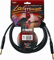 KLOTZ LAGPP0450 готовый инструментальный кабель серия "La Grange" GY107, длина 4.5м, моно Jack Neutr