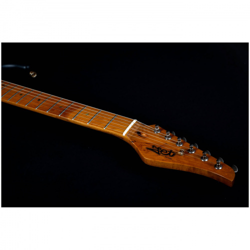 JET JS-800 Relic BK электрогитара, Stratocaster, корпус липа, HS, цвет Relic BK фото 11