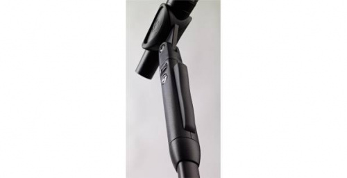 K&M 26200-300-55 Elegance прямая микрофонная стойка с пневматической системой регулировки высоты, круглое основание, высота 1055-1735 мм, цвет черный фото 6
