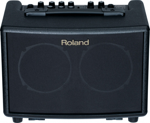 Roland AC-33 гитарный комбо. Комбо-усилитель для акустической гитары Acoustic Chorus. Имеет 2 входных канала: гитарный и линейный/микрофонный, а также