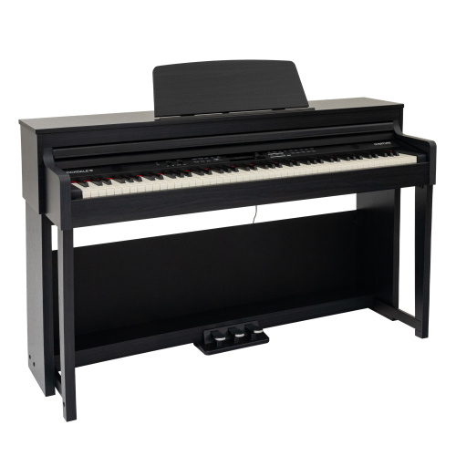 ROCKDALE Overture Black цифровое пианино с автоаккомпанеметом, 88 клавиш, цвет черный фото 2