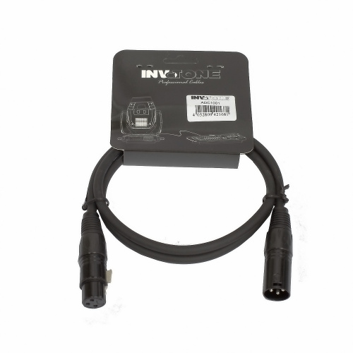 Invotone ADC1001 DMX-кабель с разъемами XLR F XLR M 1м
