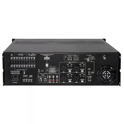 SHOW PS2406 трансл. система 240 Вт,100В/4 Ом, 6 зон, со встроенным MP3, FM фото 2