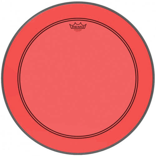 Remo P3-1322-CT-RD 22 Powerstroke Colortone пластик для бас барабана прозрач.,однослойн.,красный