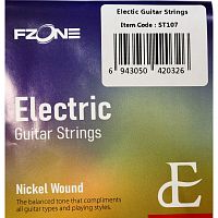 FZONE ST107 струны для электрогитары, никель, калибр 11-48
