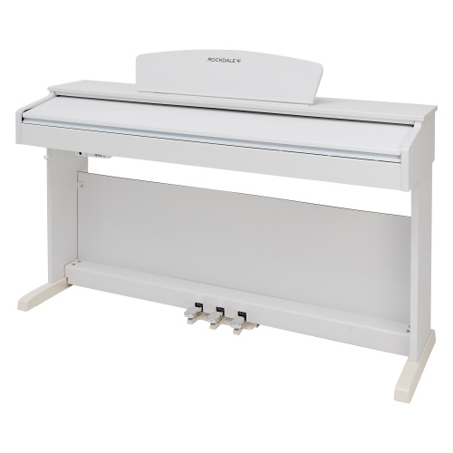 ROCKDALE Etude 128 Graded White цифровое пианино, 88 клавиш, цвет белый фото 3