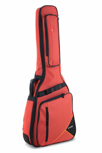 GEWA Premium 20 Acoustic Red чехол для акустической гитары, водоустойчивый, утеплитель 20 мм