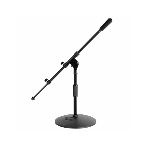 OnStage MS9409 микрофонная стойка укороченная круглое основание.Высоты: 228-330мм