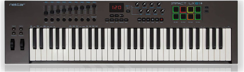 Nektar Impact LX 61+ USB MIDI клавиатура, 61 клавиша, совместимо с Mac/PC/iPad/ПО Bitwig 8-Tra фото 2