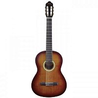 Valencia VC204HCSB Гитара классическая, верхняя дека: ель, нижняя дека и обечайка: нато, узкий 45 мм