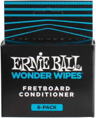 Ernie Ball 4276 средство для чистки грифа (салфетки), упаковка 6шт.