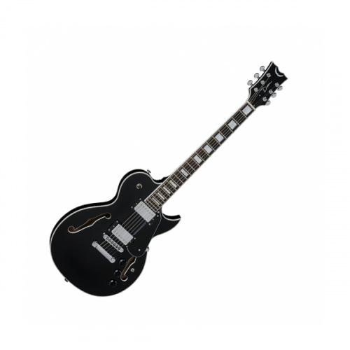 Dean SHIRE CBK полуакустическая гитара,22 лада, 2 экранированных HH,цвет-чёрный