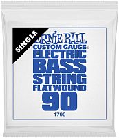 Ernie Ball 1790 струна одиночная для бас-гитары Серия Flatwound Калибр: 90 Сердцевина: шестигра