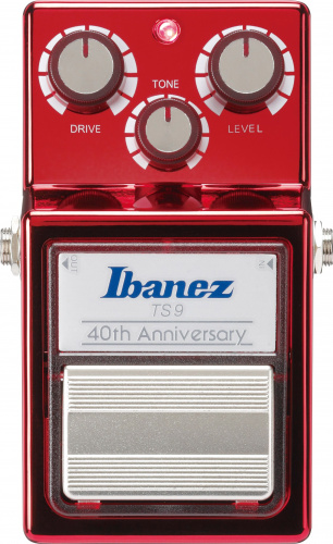 IBANEZ TS940TH педаль овердрайв Tube Screamer, цвет красный