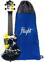 FLIGHT ULTRA S-40 Yes укулеле сопрано, серия Ultra, поликарбонат армированный. Рисунок. Рюкзак