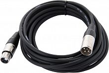 Cordial CCM 7,5 FM микрофонный кабель XLR F/XLR M, 7,5 м, черный