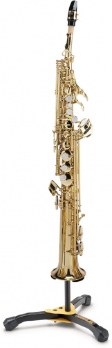 Hercules DS531BB Стойка для сопрано саксофона или флюгельгорна, напольная, с футляром фото 2