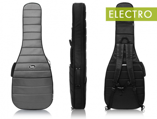 Bag&Music ELECTRO PRO BM1029 чехол для электрогитары, цвет серый