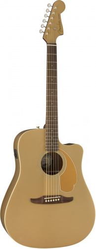 FENDER Redondo Player Bronze Satin WN электроакустическая гитара, цвет бронзовый фото 2
