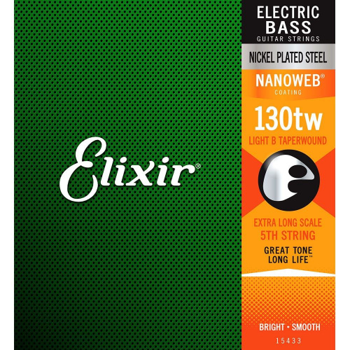 Elixir 15433 NanoWeb струна для бас-гитары 130XL TW