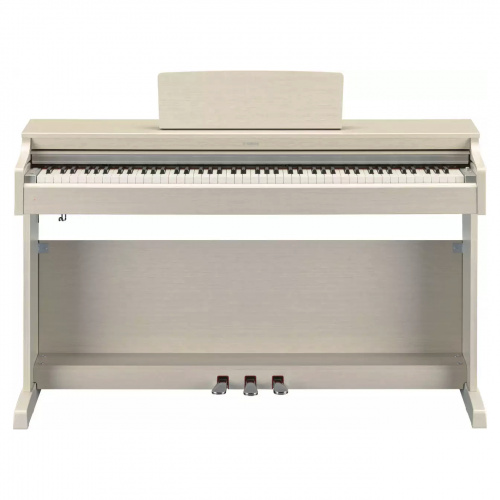Yamaha YDP-163WA клавинова 88 кл. GH3, 10 тембров, 192 полиф., 3 педали, крышка кл.,(белый ясень) фото 2